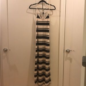 Club Monaco Striped Maxi Dress